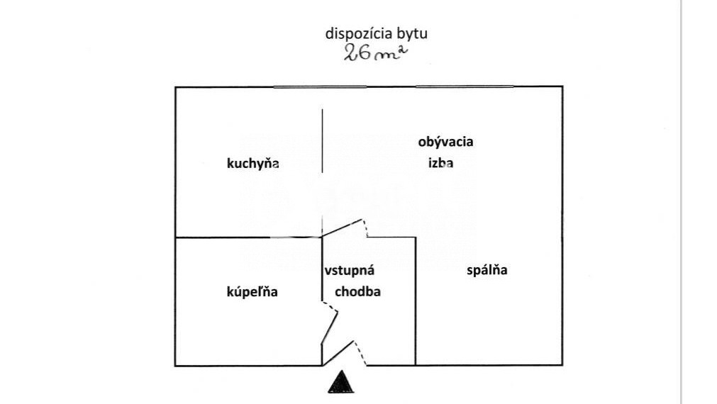 SKVELÁ PONUKA - 1i byt  - skvelá lokalita Rybný trh, Dunajská Streda