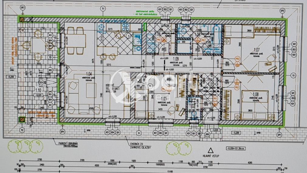 PREDAJ, štandardný - skolaudovaný - samostatný 4 izbový rodinný dom v DS