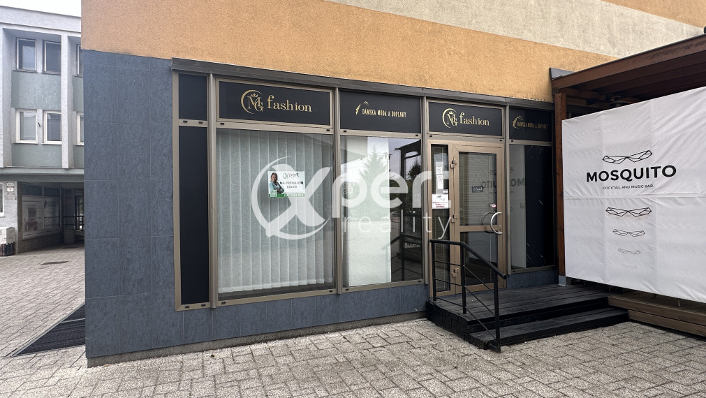 Priamo v centre obchodný priestor na prenájom