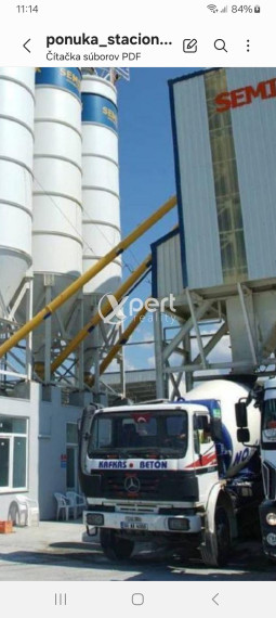 Predaj komplet funkčná výrobná betonárka Nitra okolie