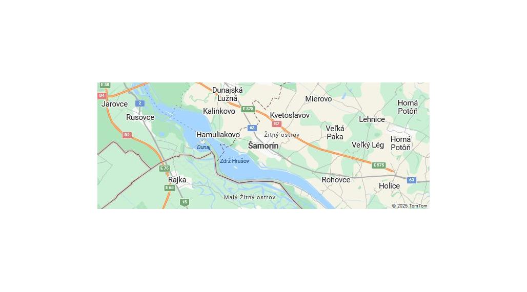 Priemyselný stavebný pozemok v Šamoríne.