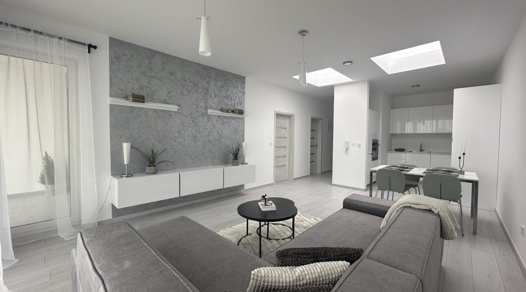 Nový, kompletne zariadený 2-izbový byt v modernej novostavbe