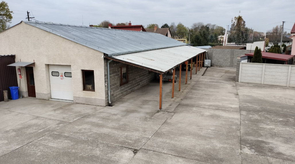 Zabehnutá priemyselná prevádzka  v Gabčíkove 1645 m²