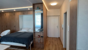 BÝVANIE, KTORÉ MÁ ŠTÝL - 1-IZBOVÝ BYT S BALKÓNOM, KOMPLETNÁ REKONŠTRUKCIA V PROJEKTE KOLOSEO, Tomášikova ulica, Bratislava - fotografia 11