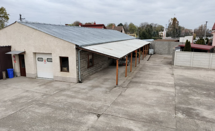 Zabehnutá priemyselná prevádzka  v Gabčíkove 1645 m²