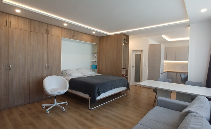 BÝVANIE, KTORÉ MÁ ŠTÝL - 1-IZBOVÝ BYT S BALKÓNOM, KOMPLETNÁ REKONŠTRUKCIA V PROJEKTE KOLOSEO, Tomášikova ulica, Bratislava - fotografia 7