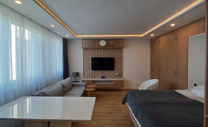 BÝVANIE, KTORÉ MÁ ŠTÝL - 1-IZBOVÝ BYT S BALKÓNOM, KOMPLETNÁ REKONŠTRUKCIA V PROJEKTE KOLOSEO, Tomášikova ulica, Bratislava - fotografia 5