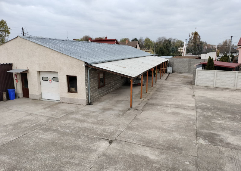 Zabehnutá priemyselná prevádzka  v Gabčíkove 1645 m²